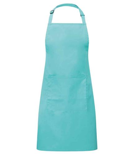 Premier 'Colours' Bib Apron with Pocket - DKE - ONE